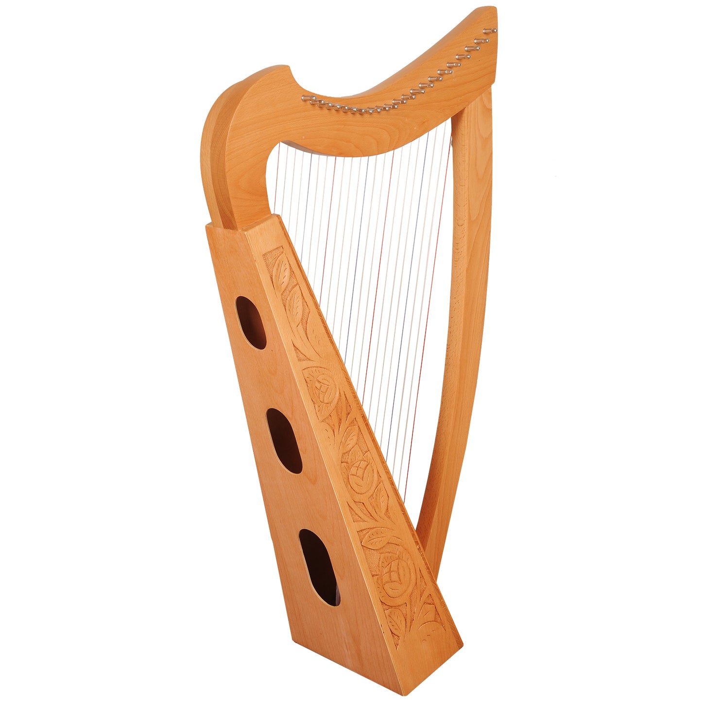 22 Strings Trinity Harp Beechwood