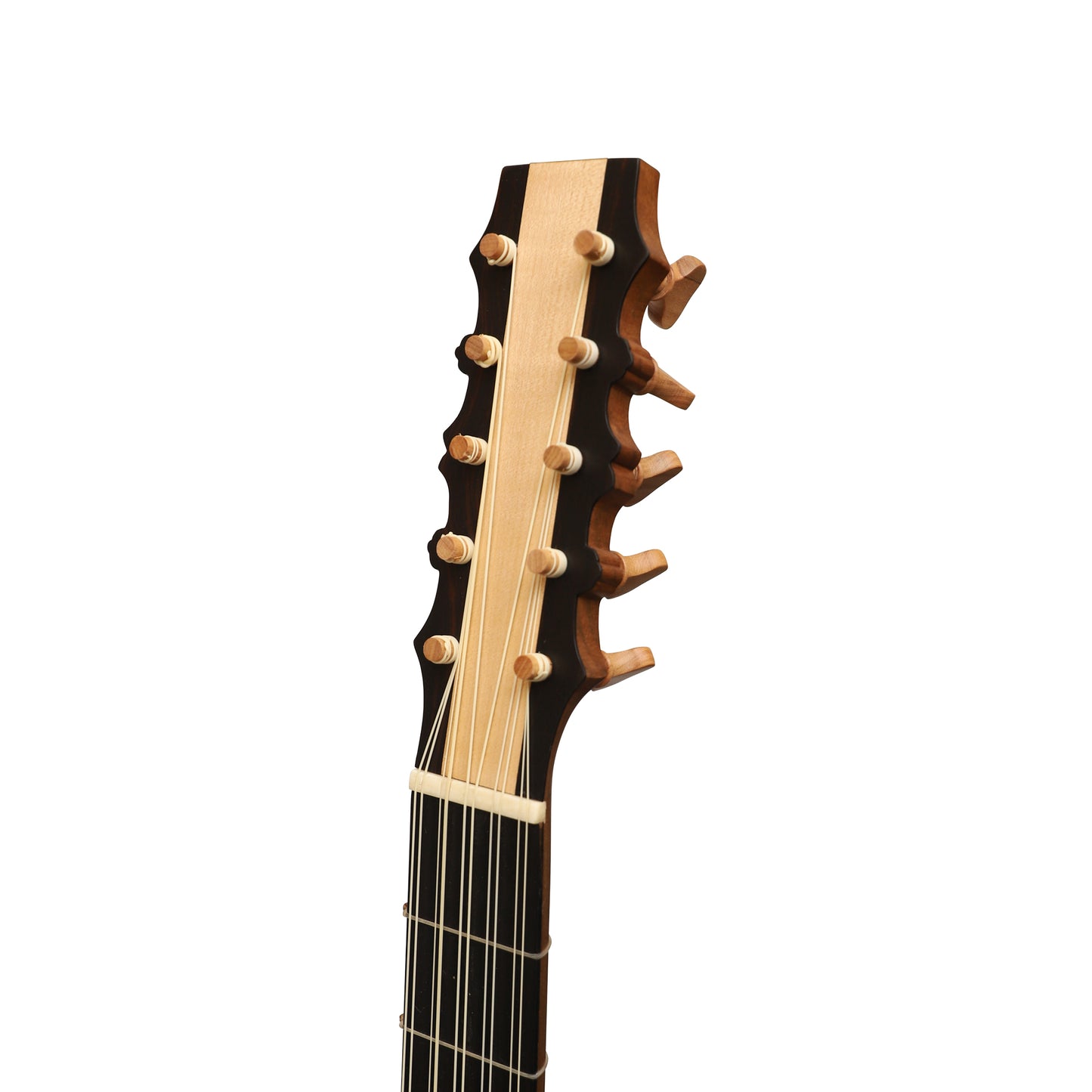 Heartland Sellas Baroque Guitar, 5 Course Walnut