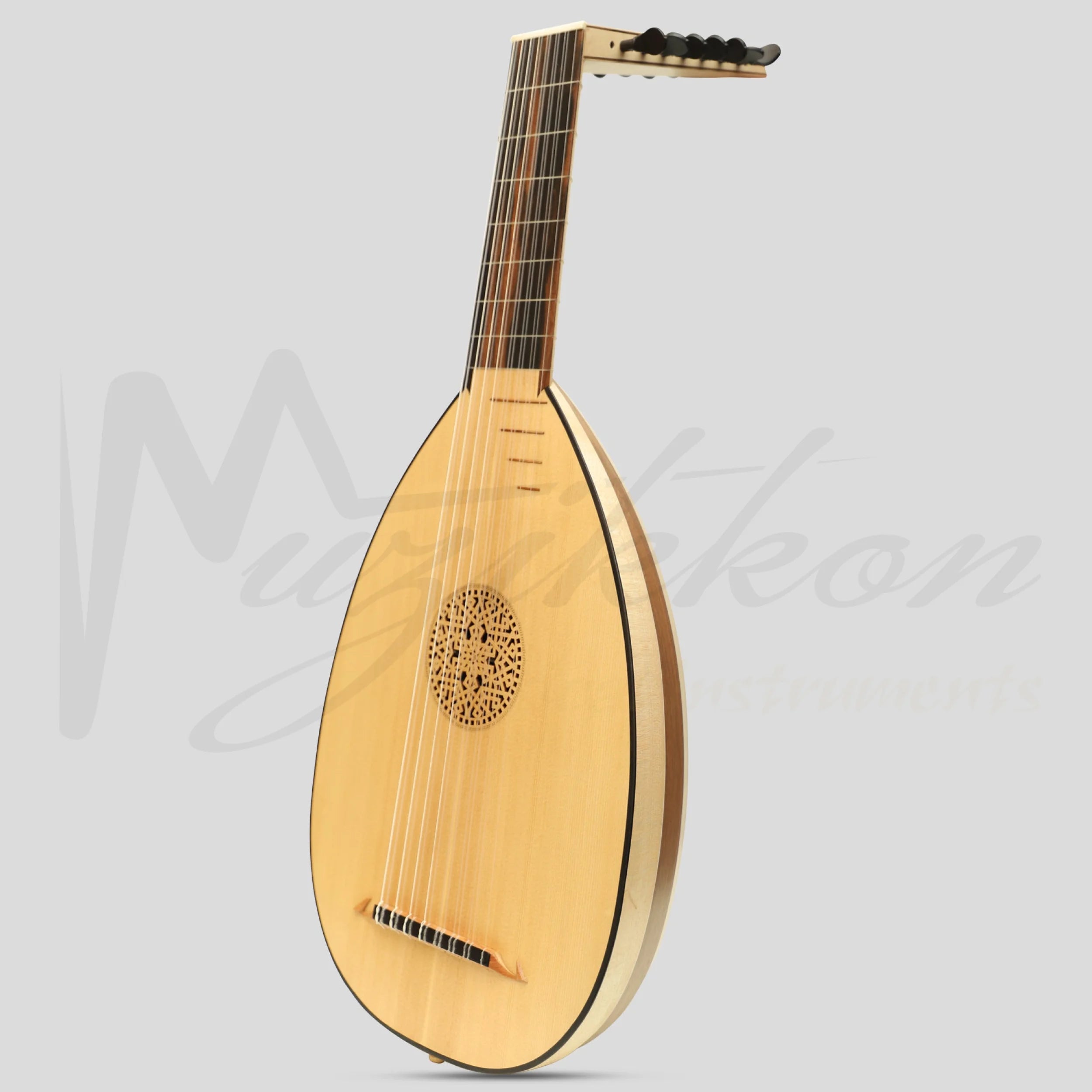 Muzikkon Renaissance Lute 8 Course Right Hand After Hieber