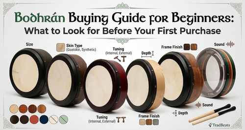 Bodhrán Buying Guide for Beginners: What to Look for Before Your First Purchase