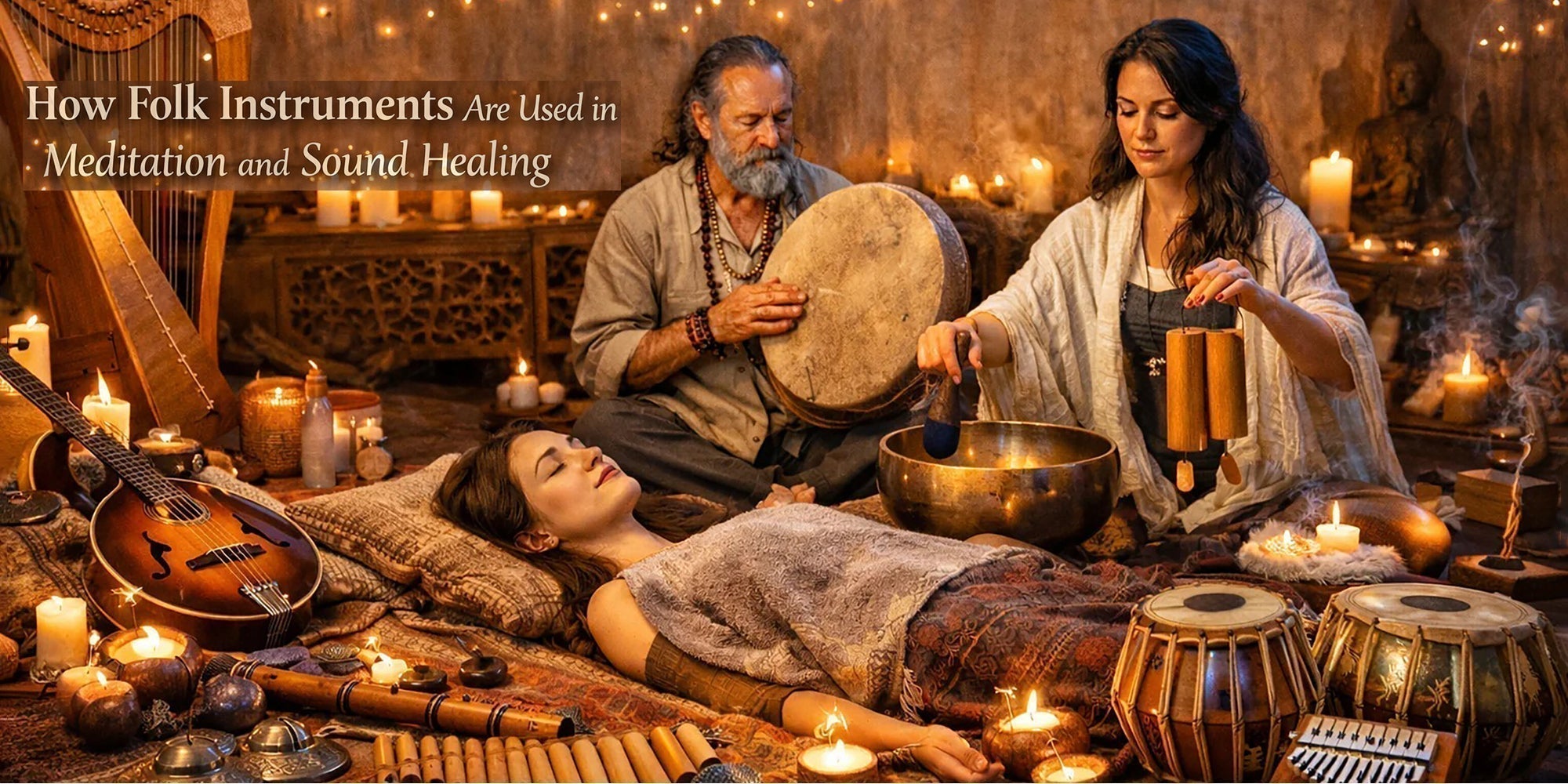 How Folk Instruments Are Used in Meditation and Sound Healing – Muzikkon