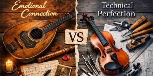 Emotional Connection vs Technical Perfection in Instrument Choice