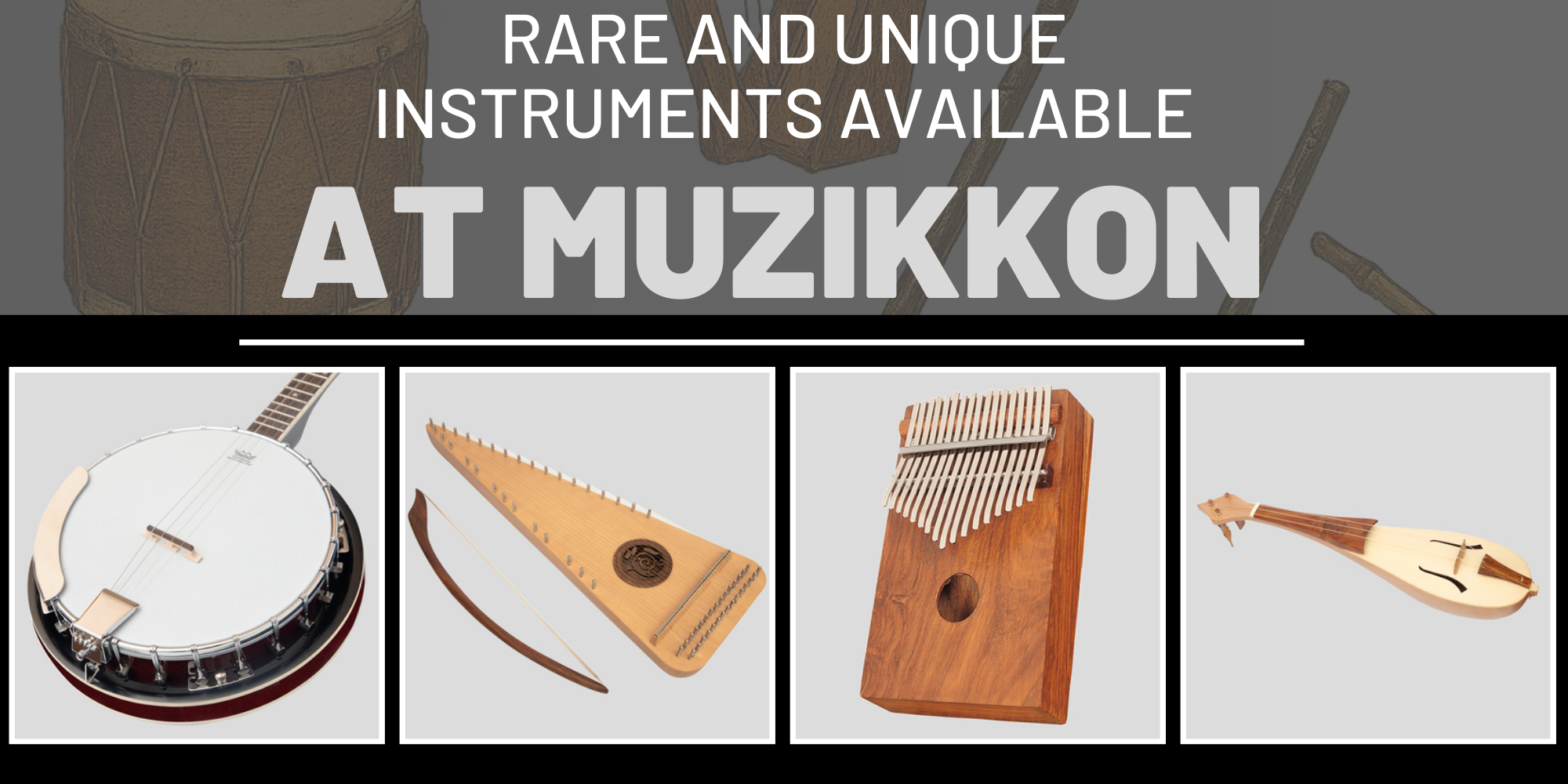 Rare Instruments Types Rare and Unique Instruments Available at Muzikkon