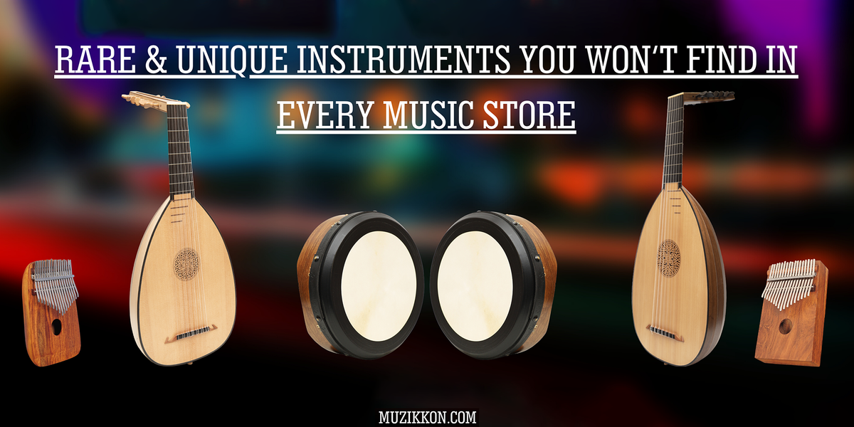 Rare and Unique Instruments You Won’t Find in Every Music Store – Muzikkon