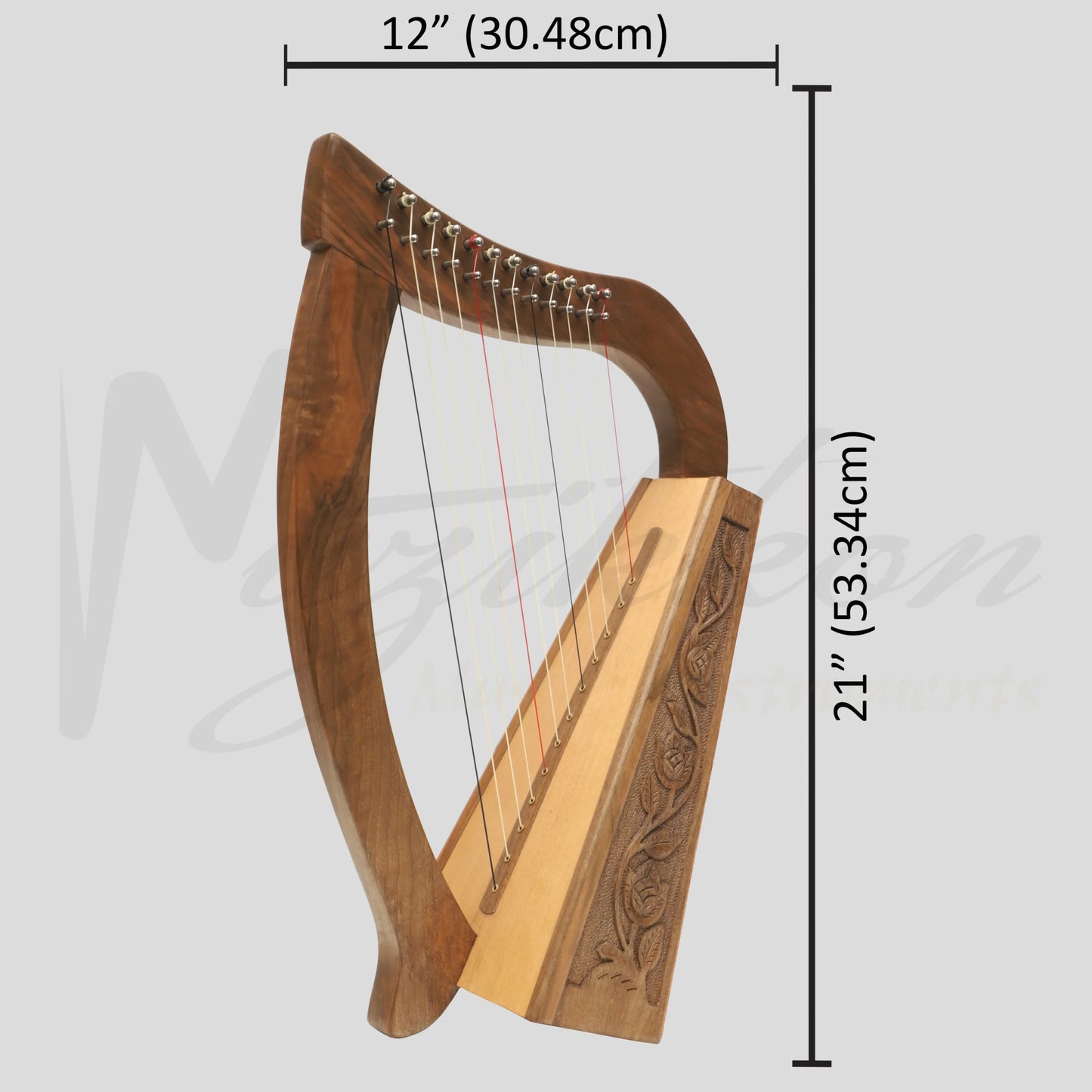 12 String O’Carolan Harp
