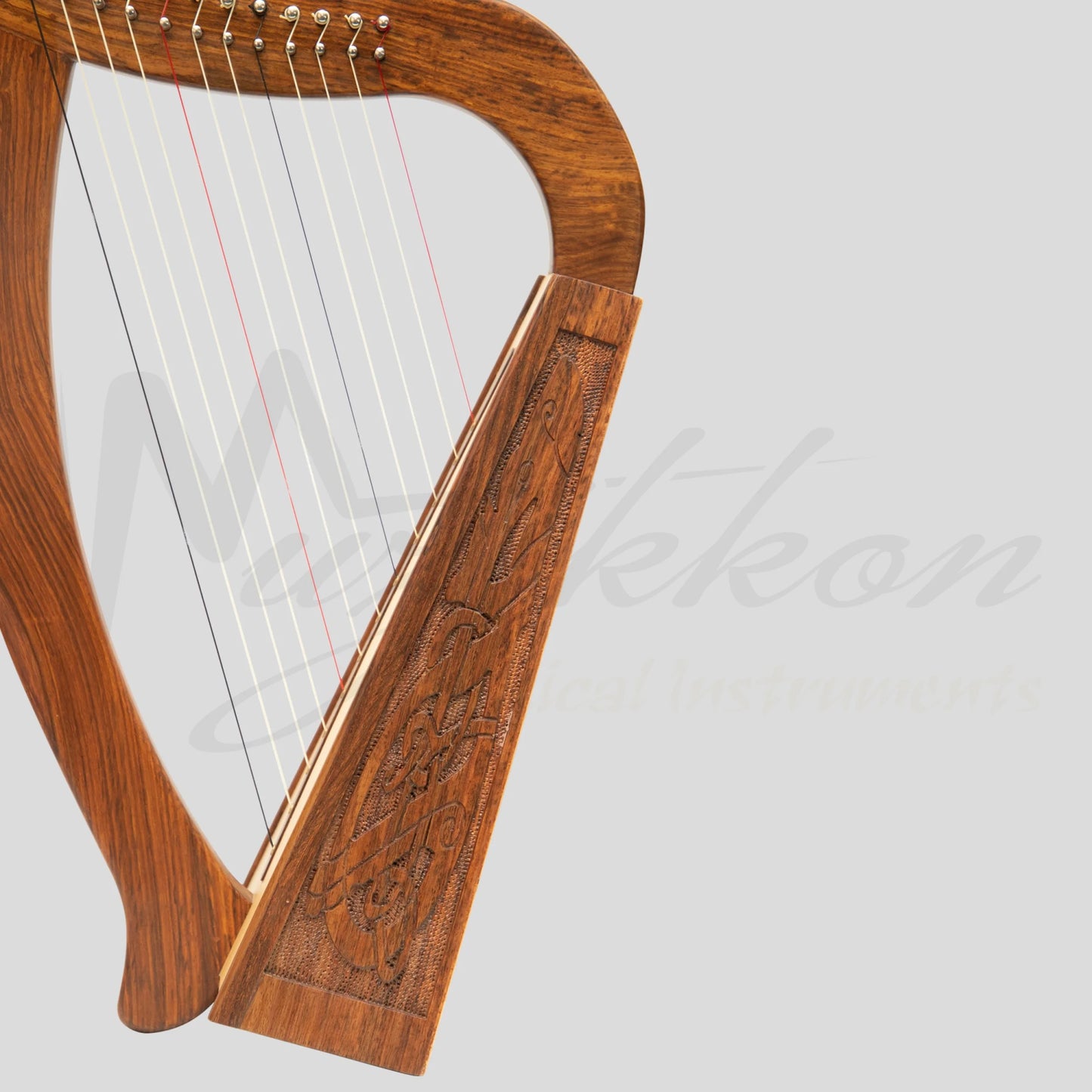 12 String O’Carolan Harp Celtic Dragon