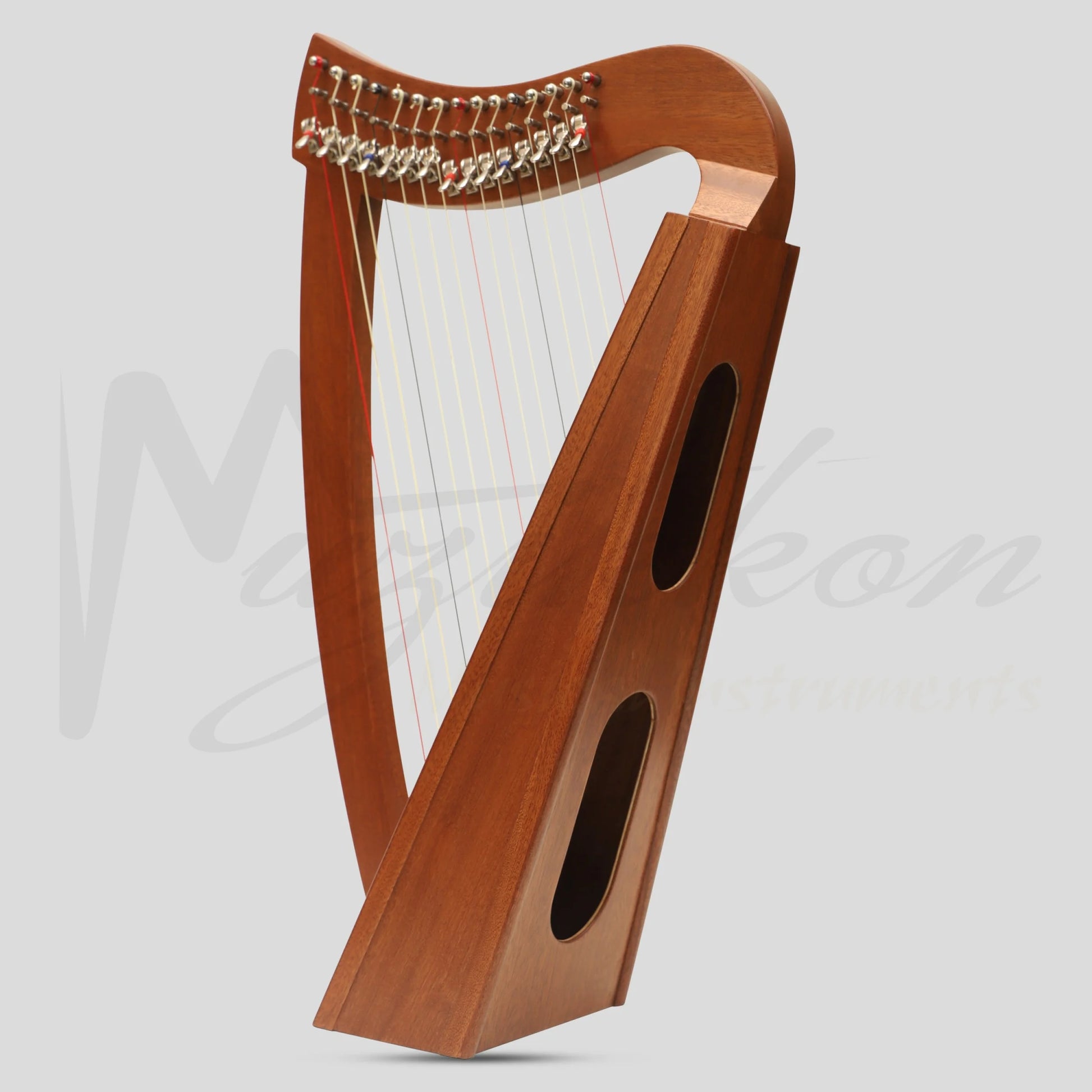 Trinity Harp 15 String Mini-Harp With Sharpening Levers & Complete Kit