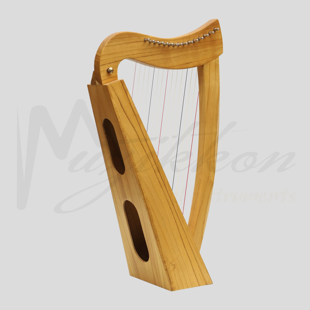Tri String Harp 15 String Trinity Harp With Sharpening Levers & Complete Kit – Muzikkon