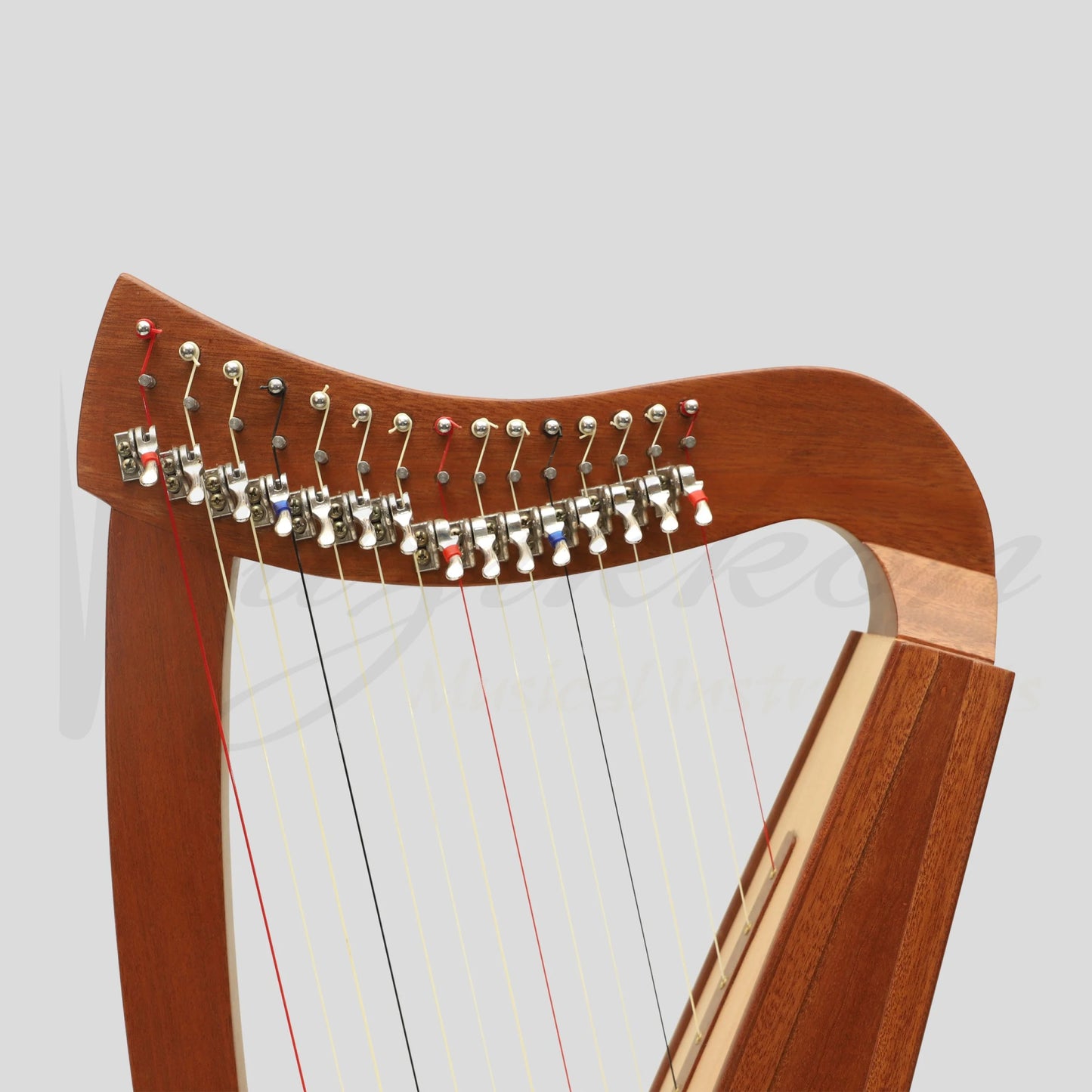 Trinity Harp 15 String Mini-Harp With Sharpening Levers & Complete Kit