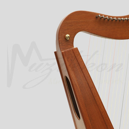 Trinity Harp 15 String Mini-Harp With Sharpening Levers & Complete Kit