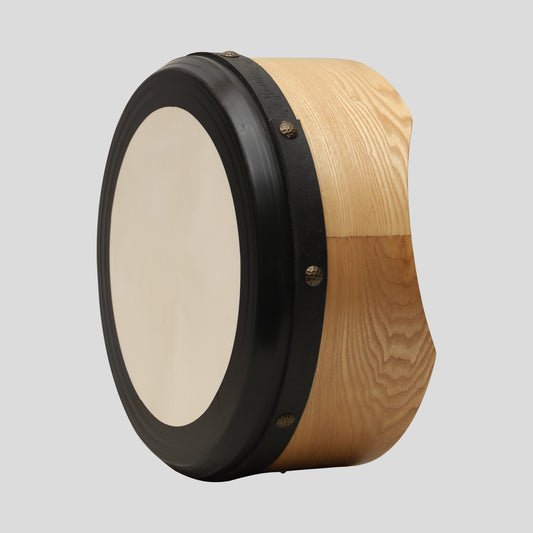 Muzikkon 16”x6" Premium Celtic Irish Bodhran with Easy Tune System Deep Rim T-BAR & Taped Finish