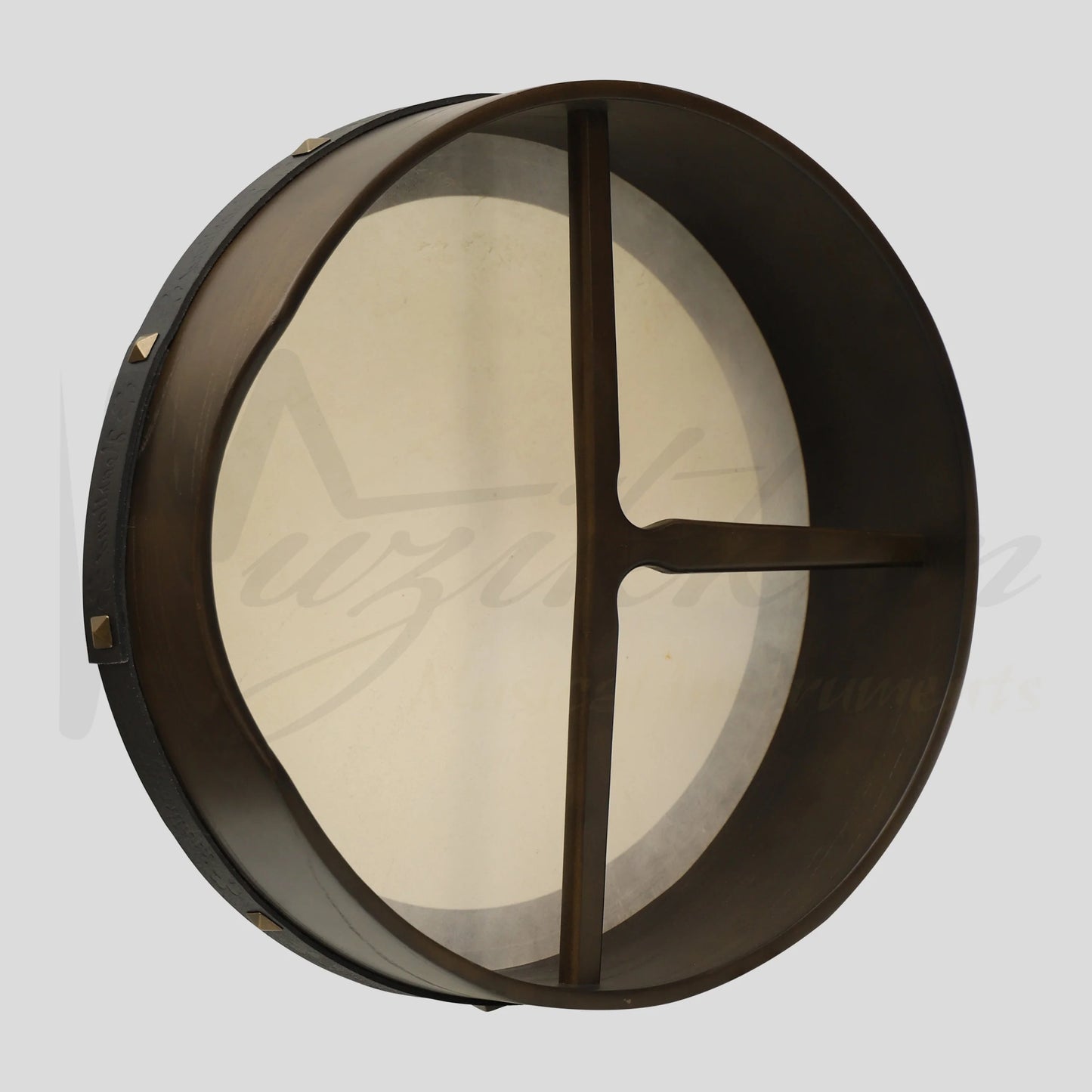 16’’x4’’ (40.6x10.1 cm) Heartland Non Tunable Bodhran T-Bar Deep Tune Bodhran