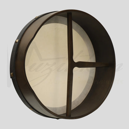 16’’x4’’ (40.6x10.1 cm) Heartland Non Tunable Bodhran T-Bar Deep Tune Bodhran