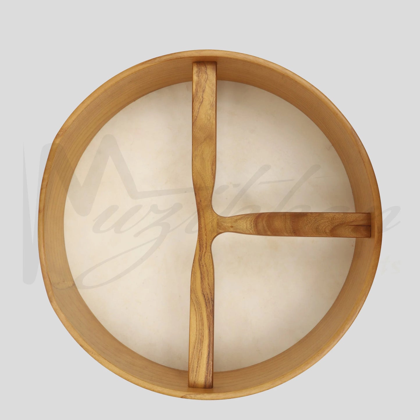16’’x4’’ (40.6x10.1 cm) Heartland Non Tunable Bodhran T-Bar Deep Tune Bodhran