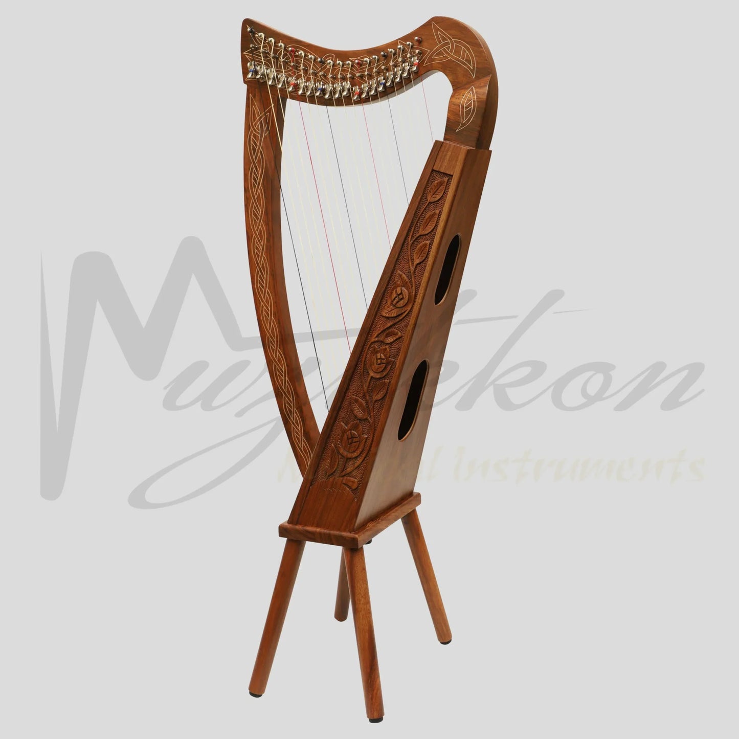 19 String Boru Harp