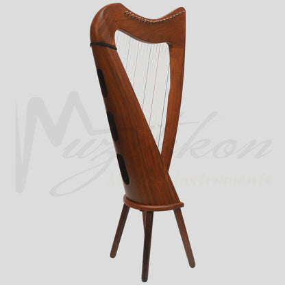 19 String Claddagh Harp