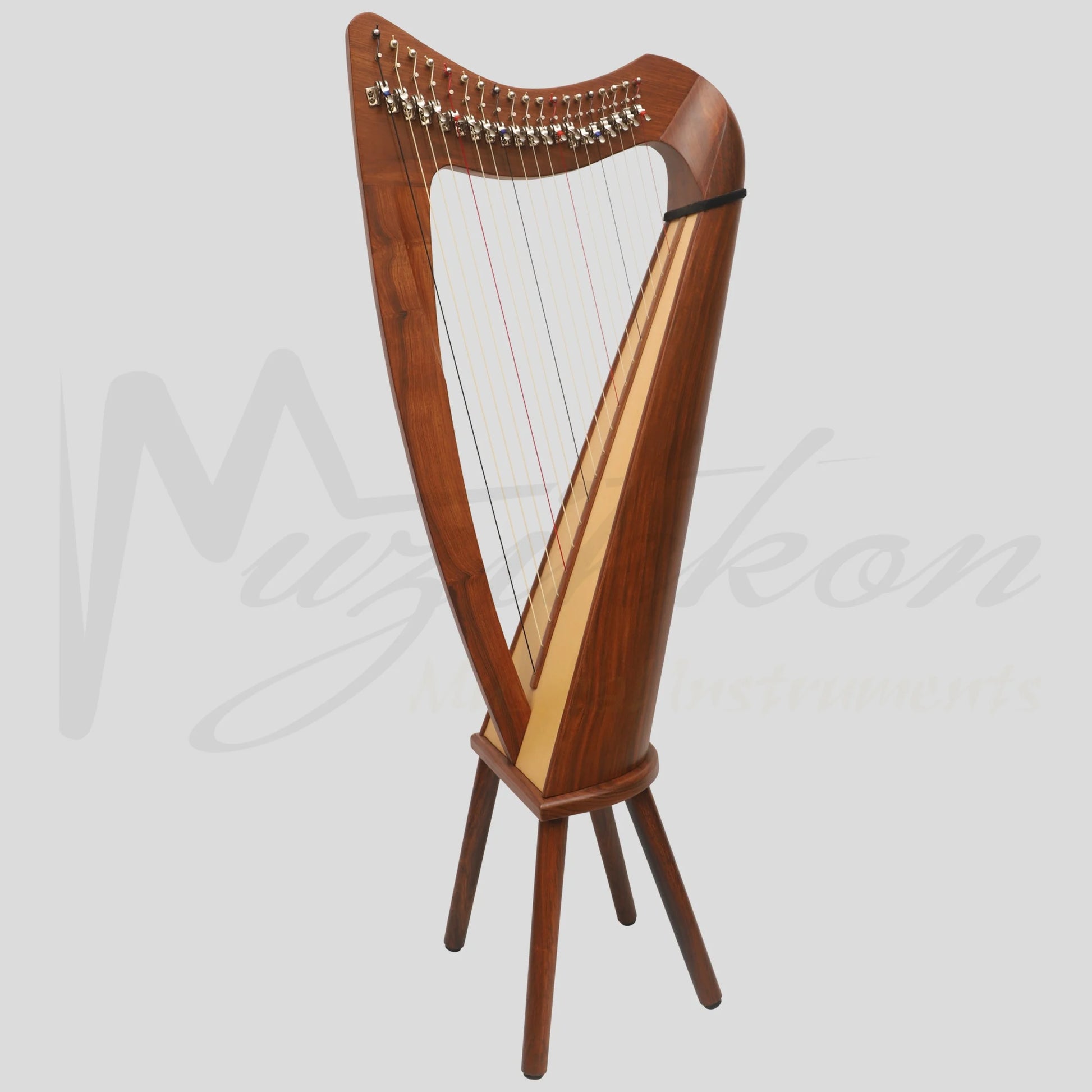 19 String Claddagh Harp