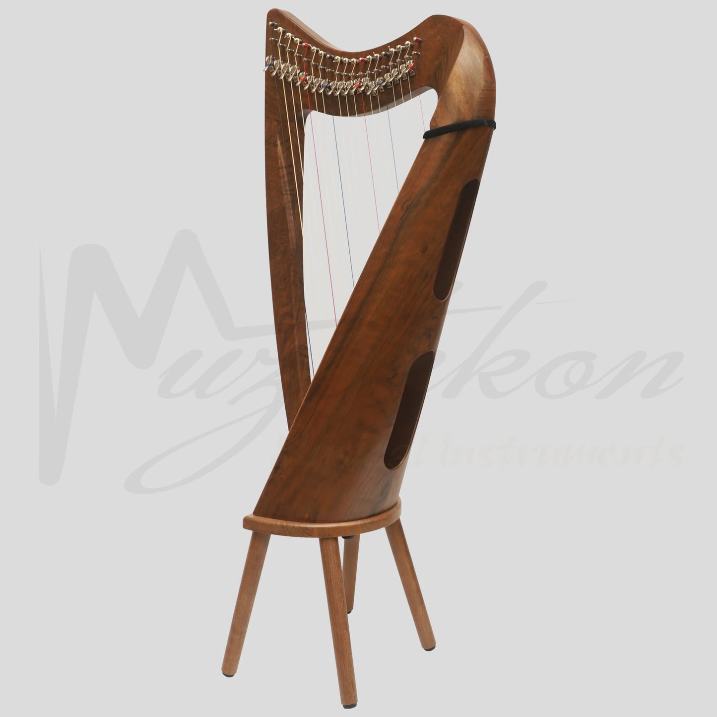 19 String Claddagh Harp