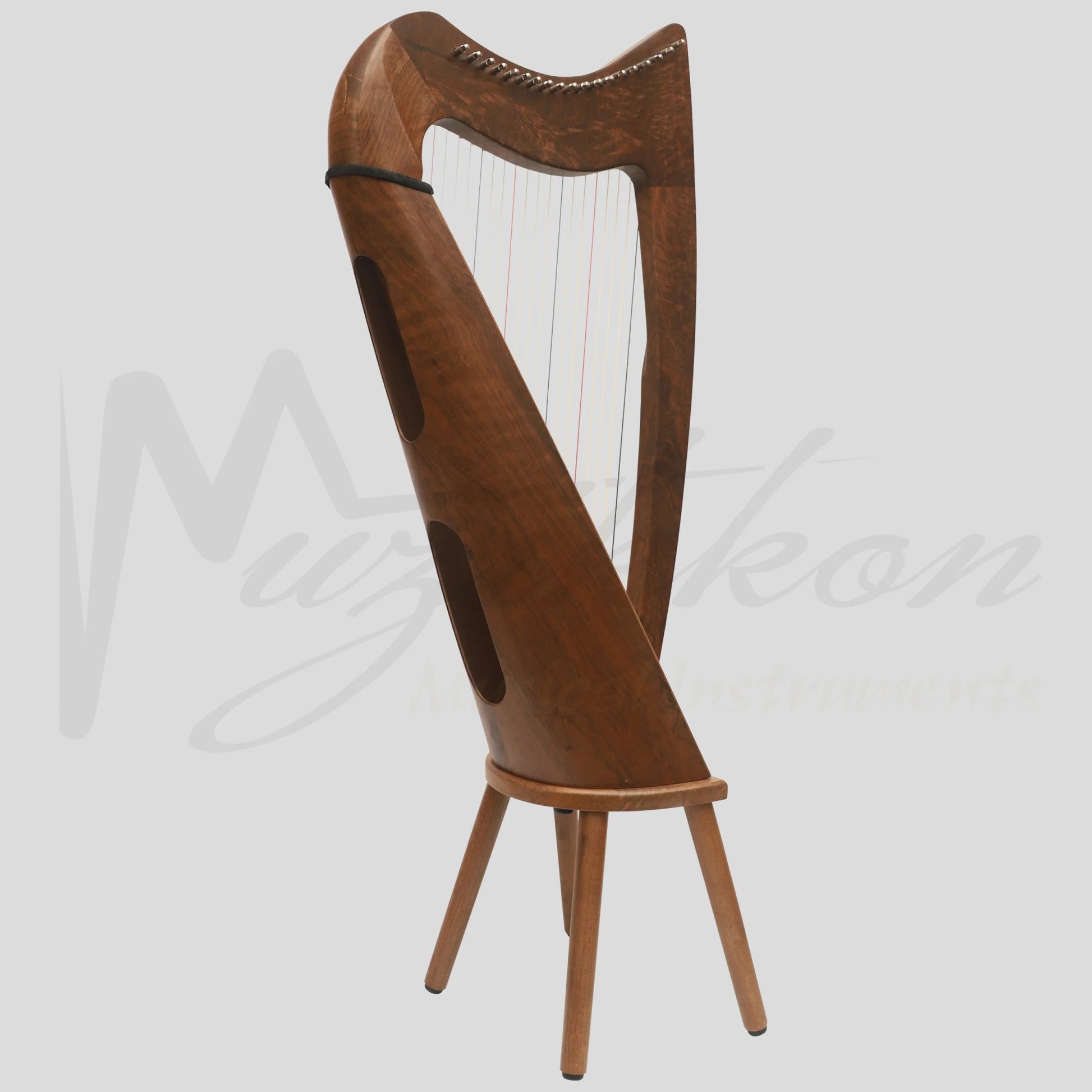 19 String Claddagh Harp