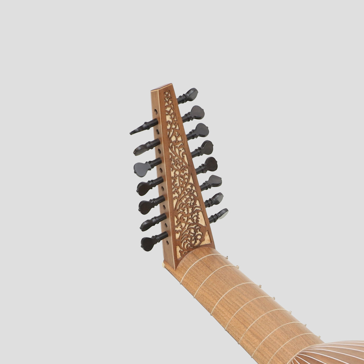 Muzikkon Renaissance Laúd 8 Cursos Deluxe Mano Derecha Después de Hieber