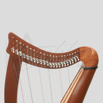22 String Claddagh Busker Harp