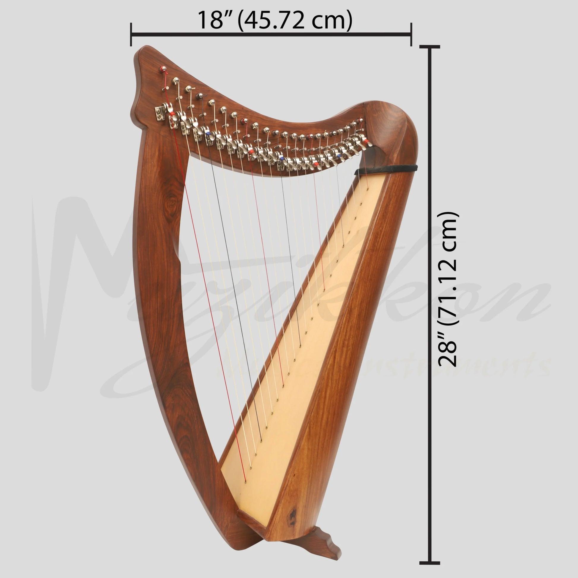 22 String Claddagh Busker Harp