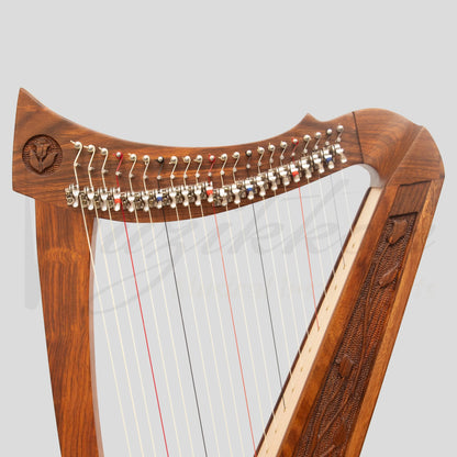 22 String Trinity Crested Harp