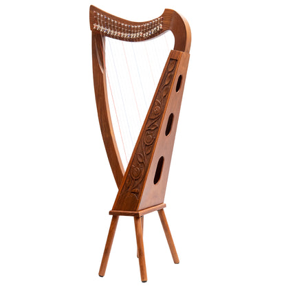 22 Strings Trinity Harp Rosewood Muzikkon