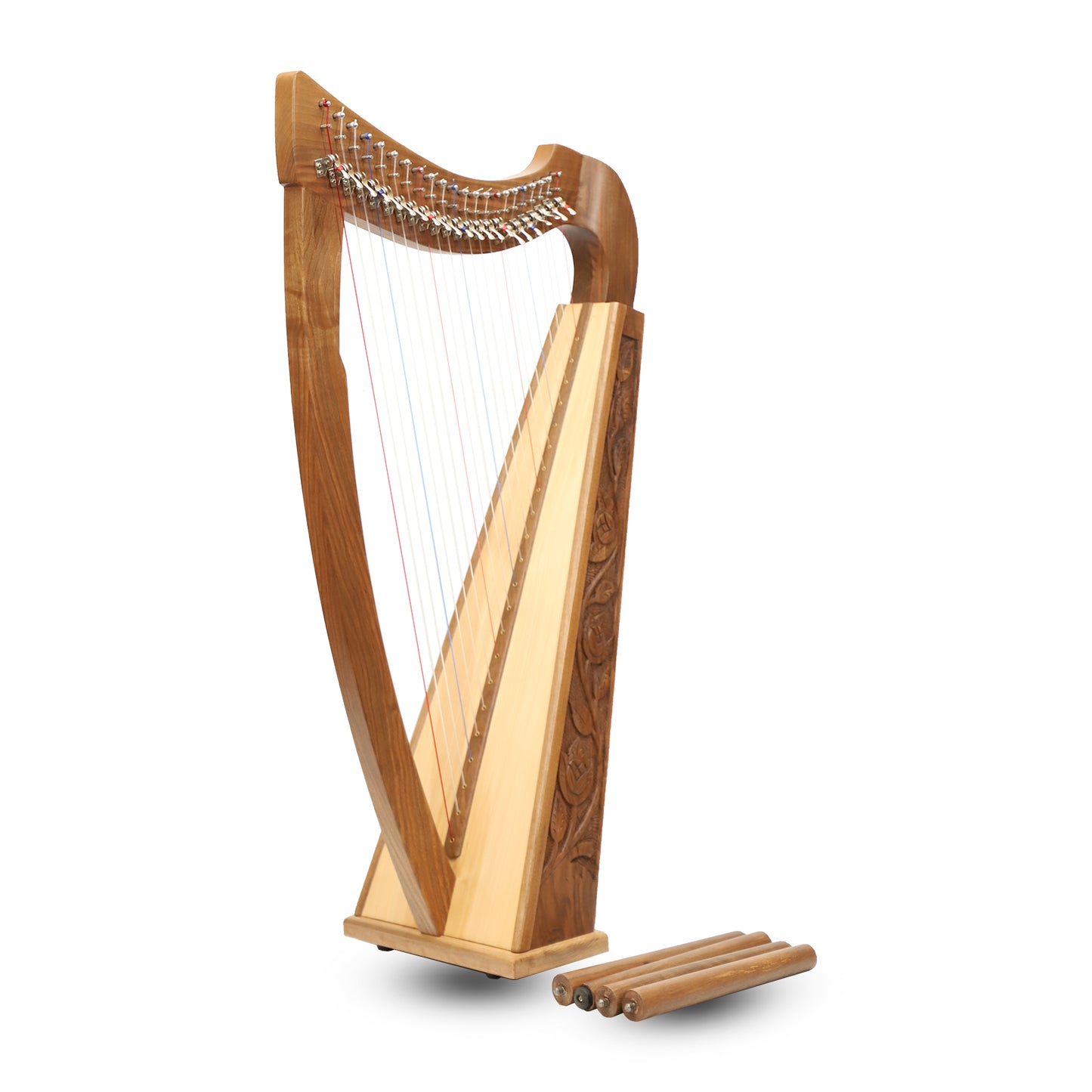 22 Strings Trinity Harp Walnut
