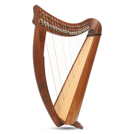 22 corde Claddagh Busker Arpa Palissandro