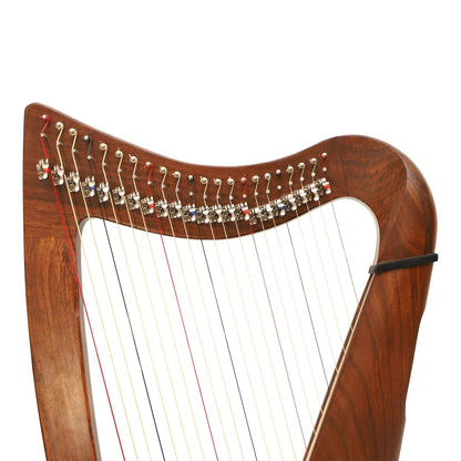 22 String Claddagh Harp Rosewood