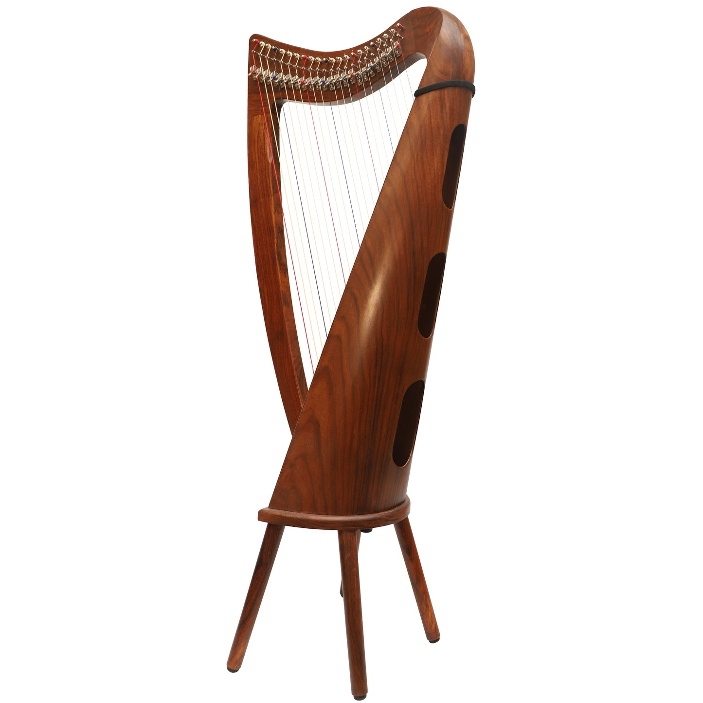 22 String Claddagh Harp Rosewood