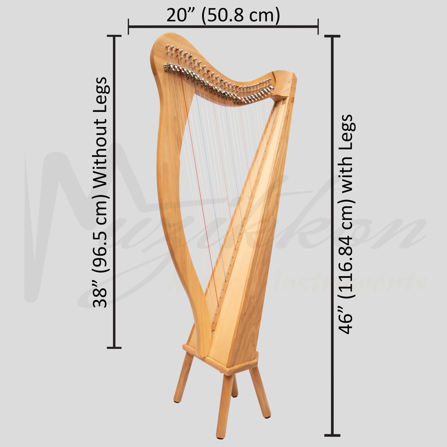 27 String Ard Ri Harp