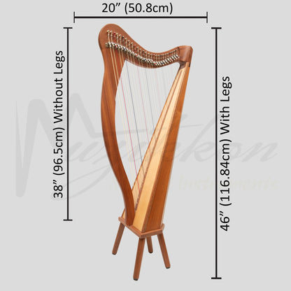 27 String Ard Ri Harp