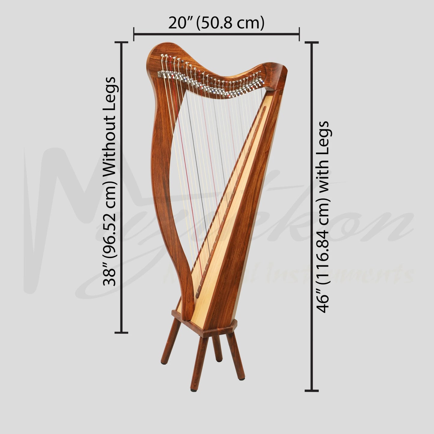 27 String Ard Ri Harp