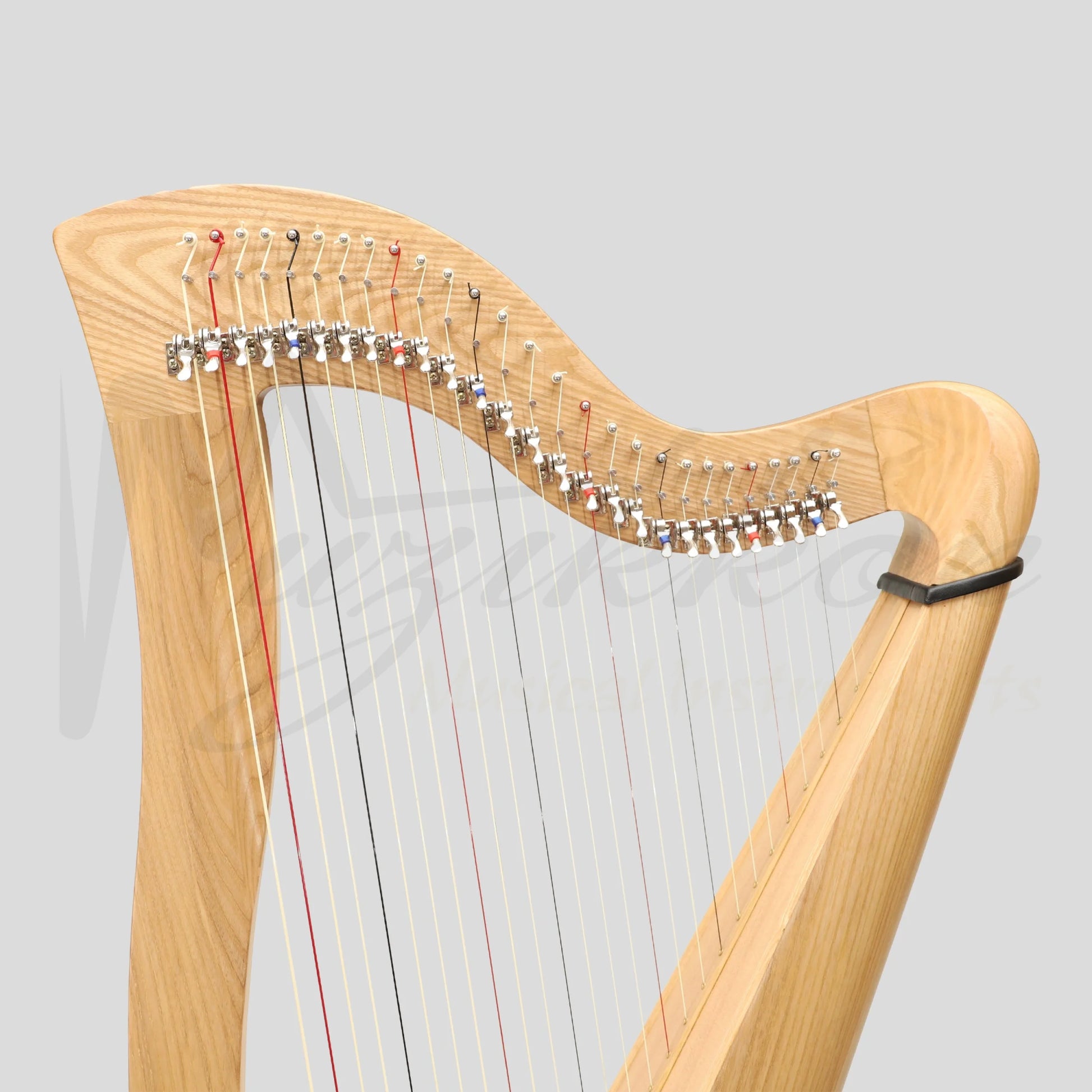27 String McHugh Harp Round Back