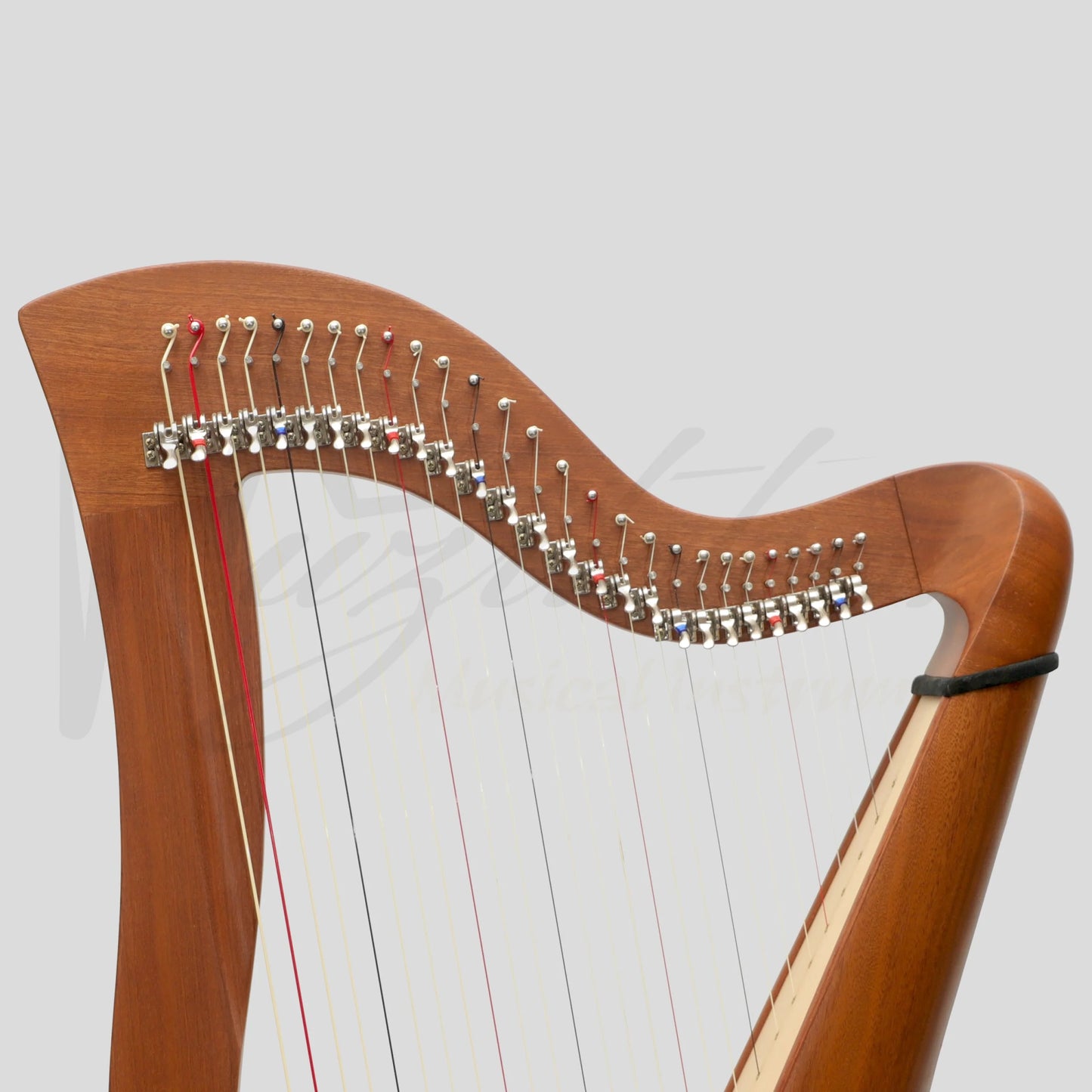 27 String McHugh Harp Round Back