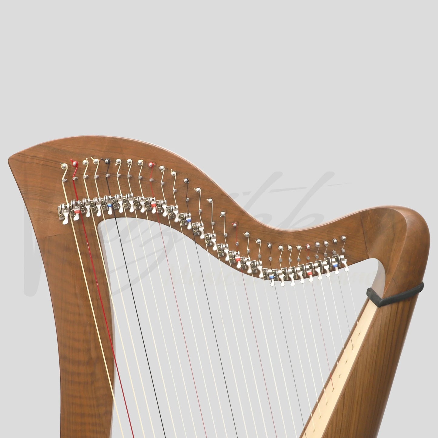27 String McHugh Harp Round Back