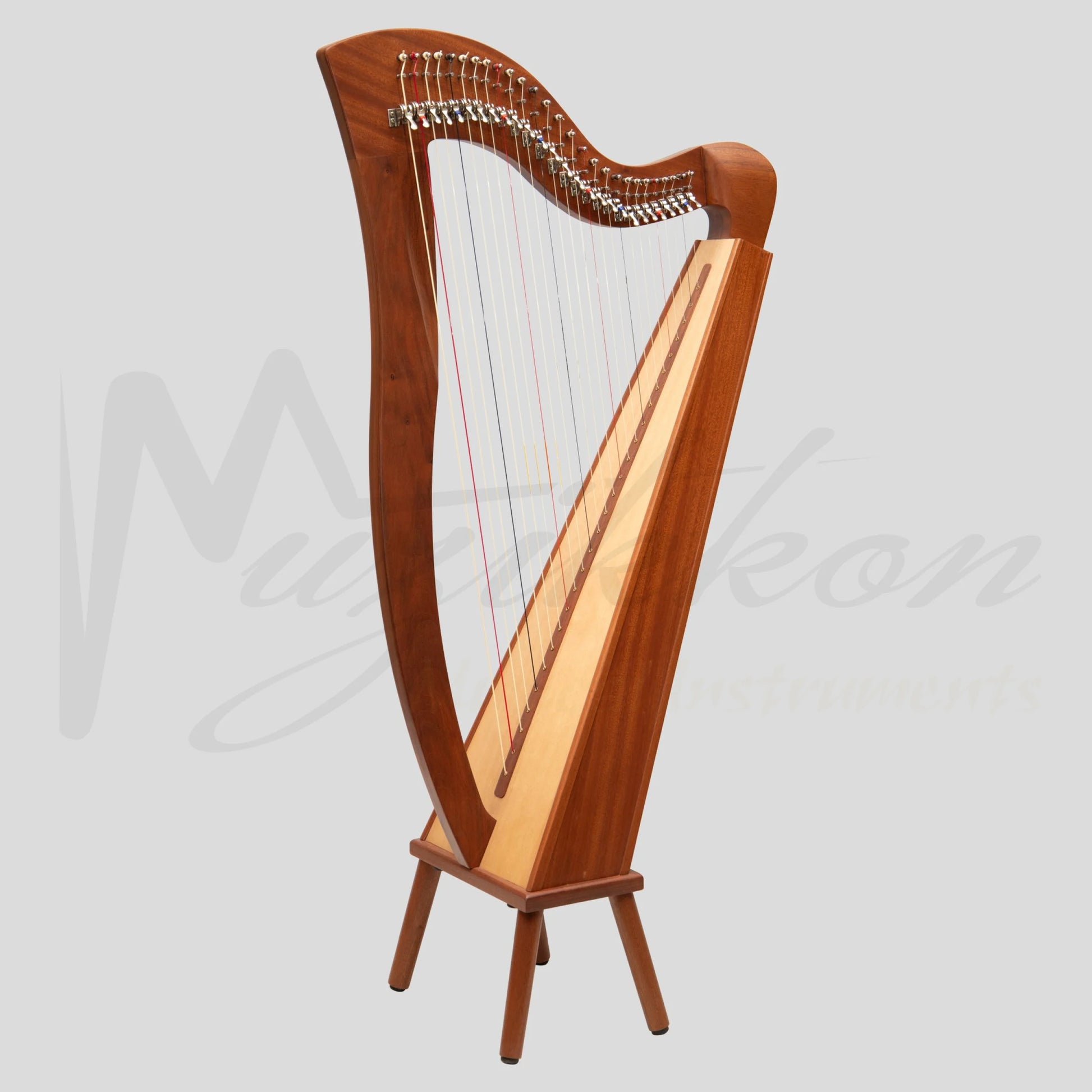 27 String Mchugh Harp Square Back