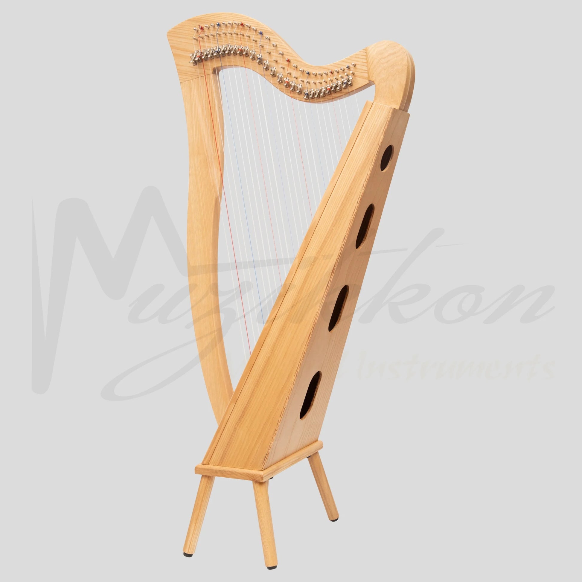 27 String Mchugh Harp Square Back