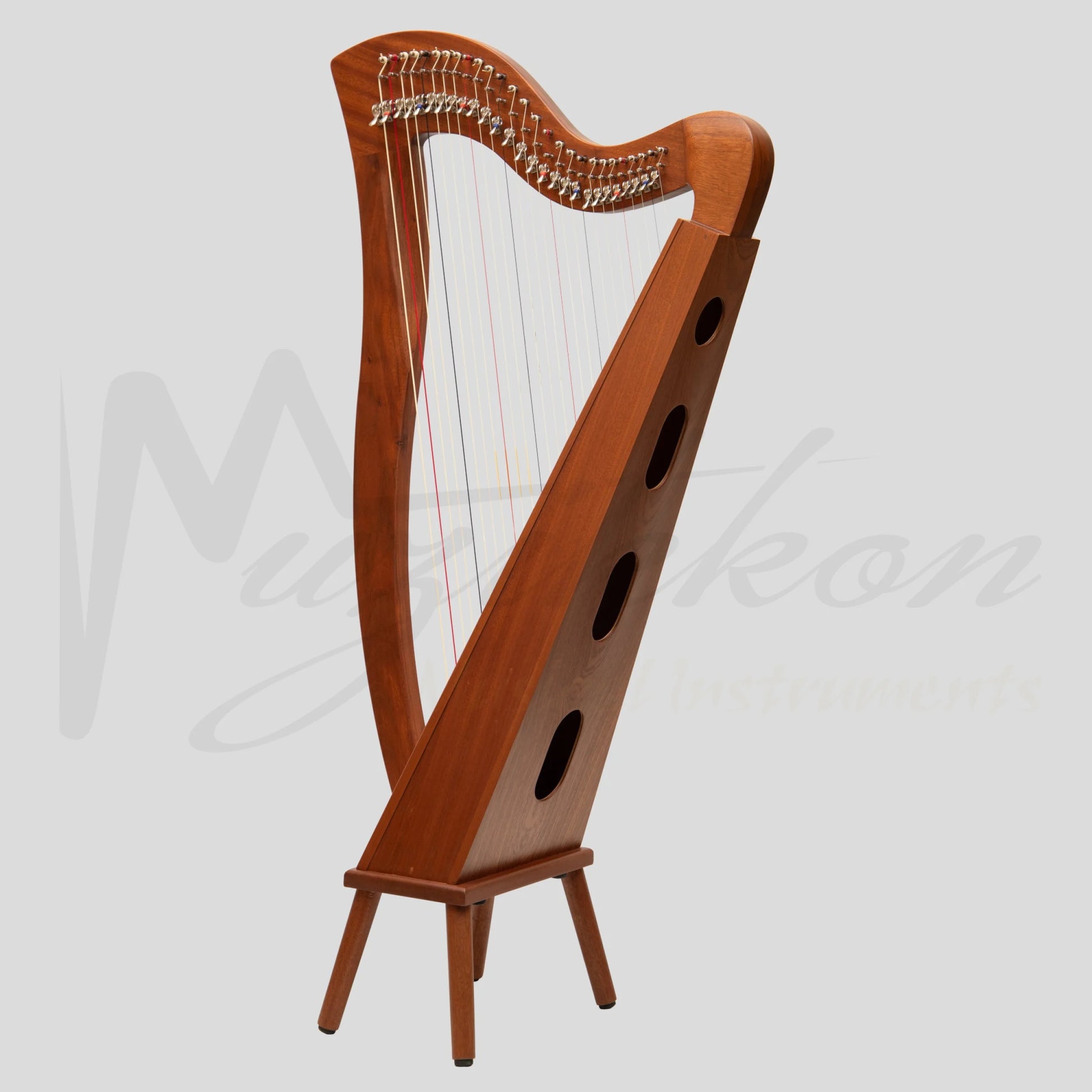 27 String Mchugh Harp Square Back