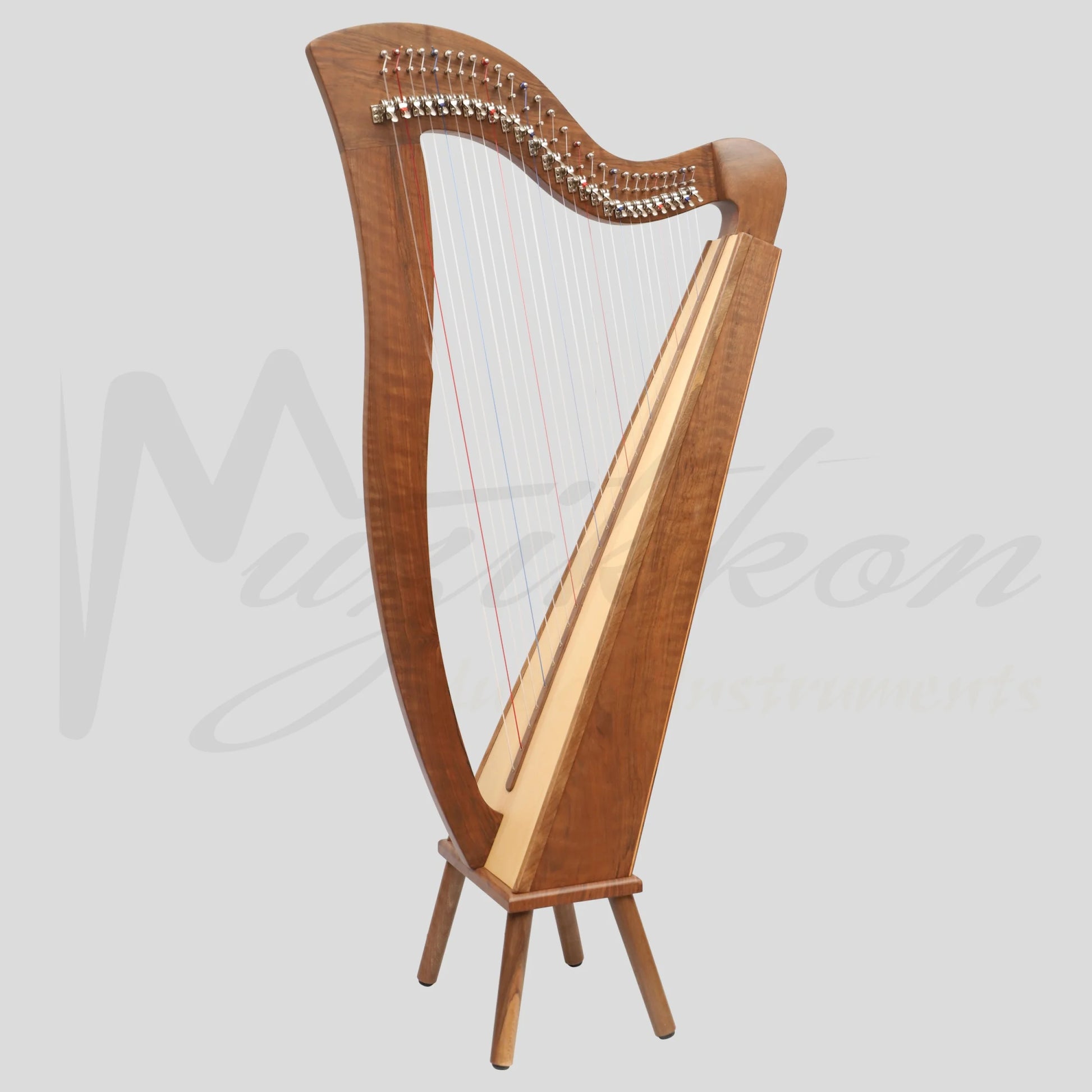27 String Mchugh Harp Square Back