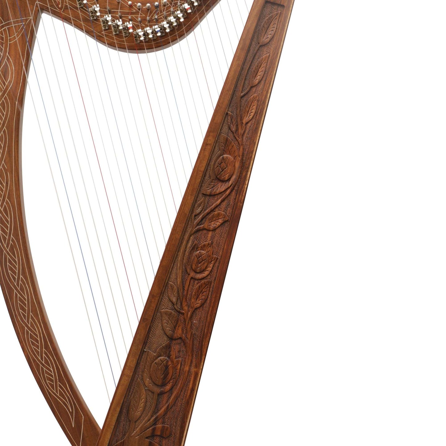 27 String Boru Harp Rosewood