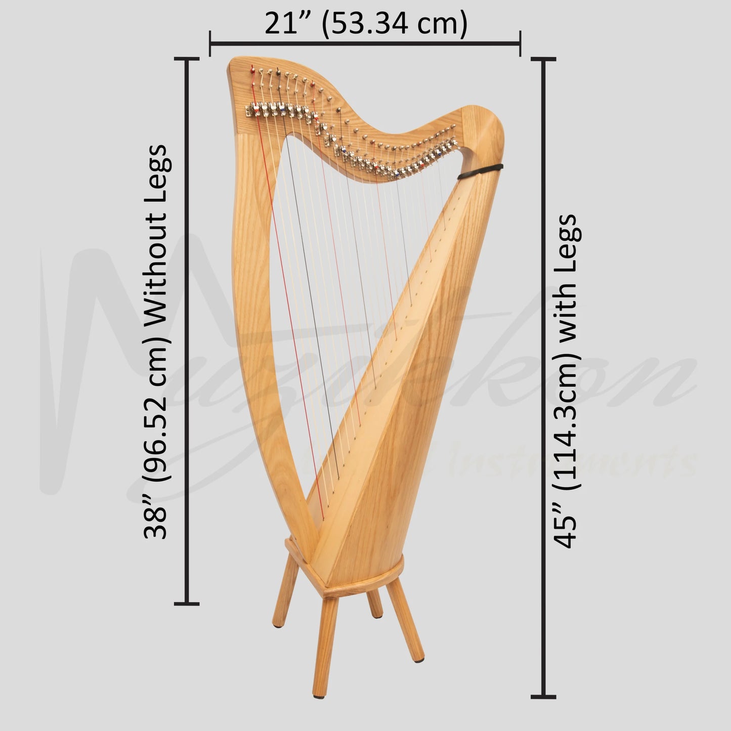 28 String Claddagh Harp