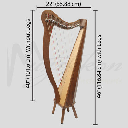 29 String Ard Ri Harp