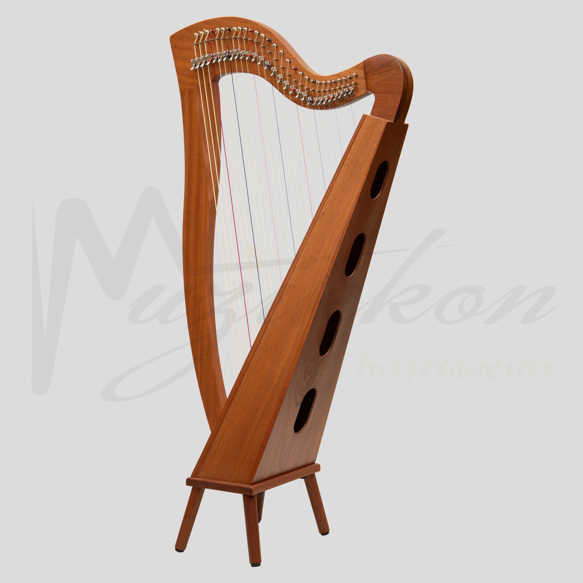 29 String McHugh Harp Square Back