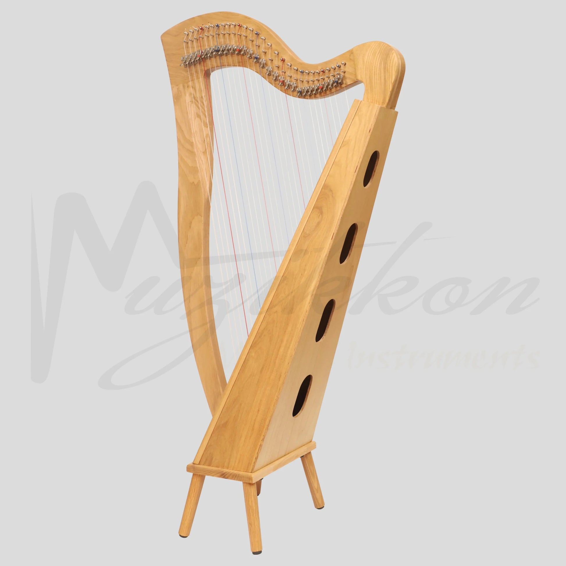 29 String McHugh Harp Square Back