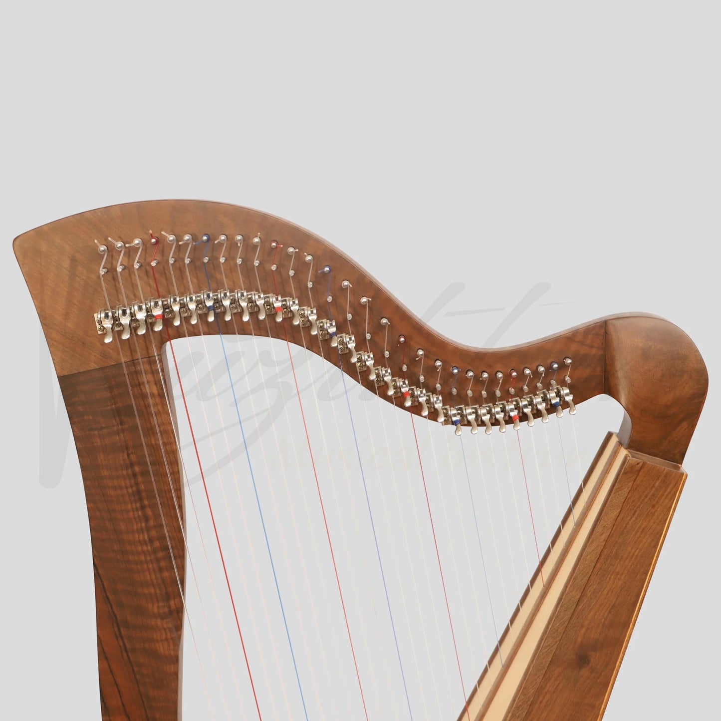 29 String McHugh Harp Square Back