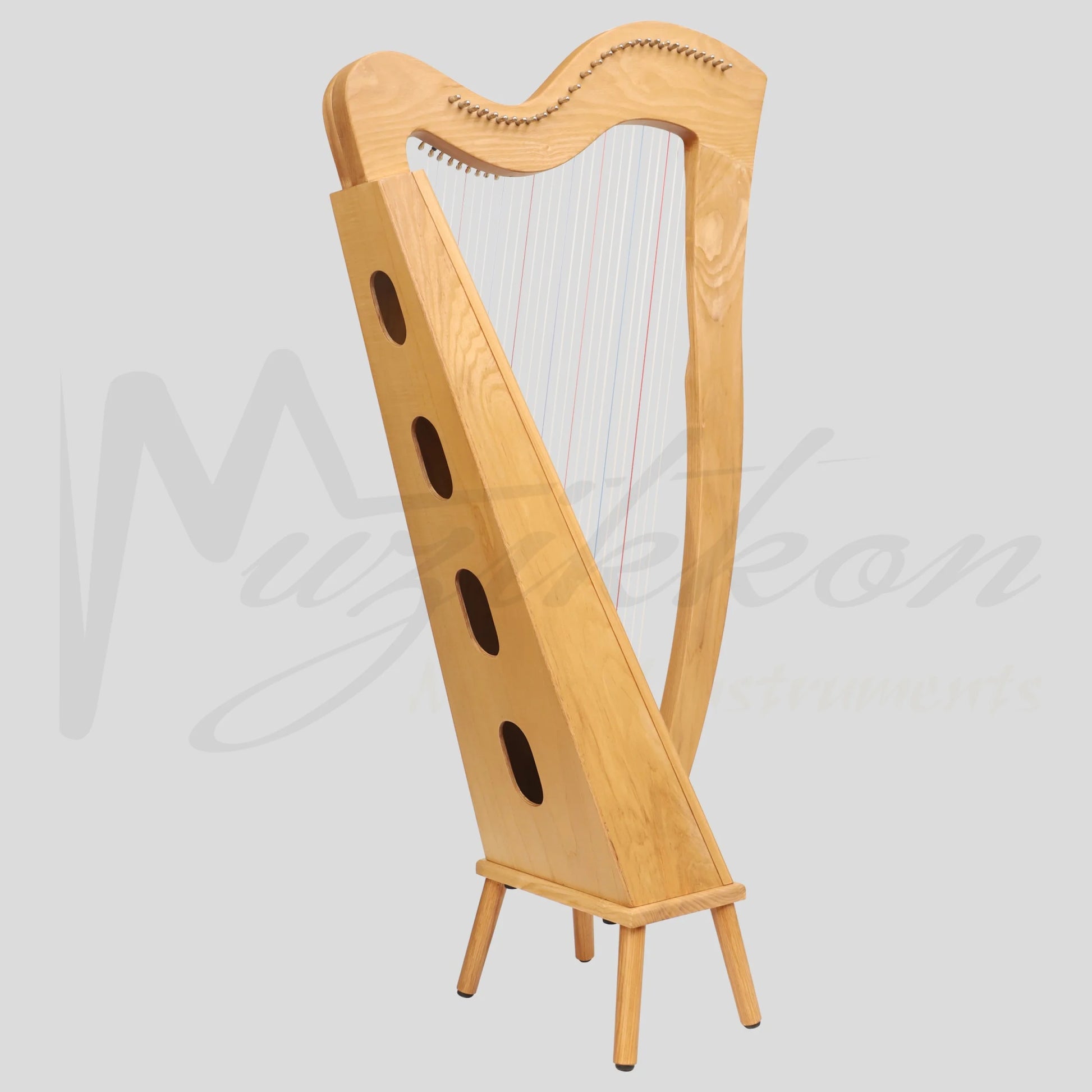 29 String McHugh Harp Square Back