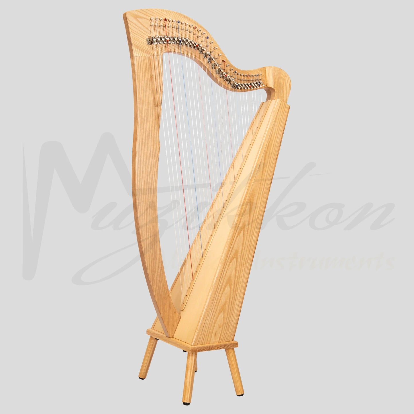 29 String McHugh Harp Square Back